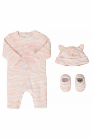 Set: onesie, hat and socks, zdjęcie 1 Set: onesie, hat and socks od Kenzo Kids